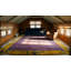 Hand Knotted Wool Area Rug in Purple