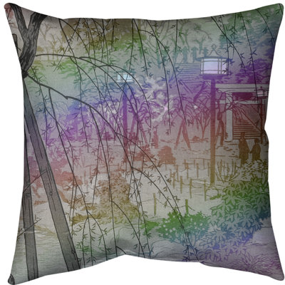 Coussin Misty Evening at Shinobazu Pond
