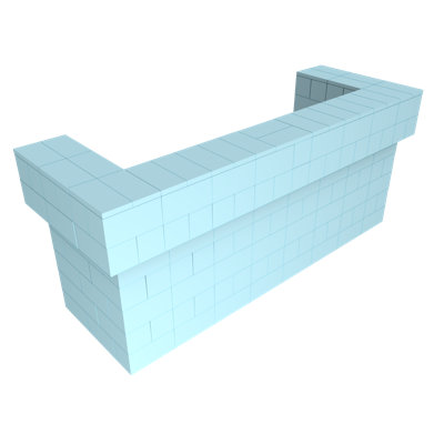 EverBlock Full 2 Layer Cantilever Bar/Counter Kit