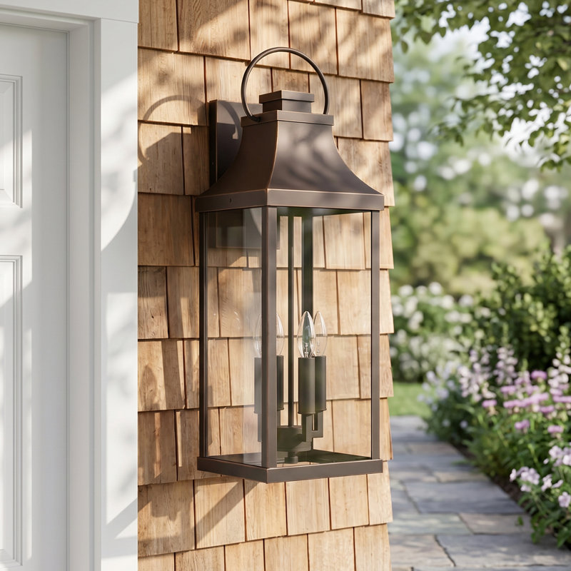 Caden Wall Light, Oiled Bronze