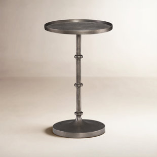 Ascot Tray Top Pedestal End Table