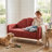 Billijo Solid and Manufactured Wood Standard Loveseat-492363494-489031578