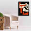 «The Loose Cat» par Design Fabrikken sur toile-224130019