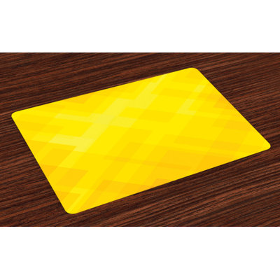 Amelia-Skye Diamond Pattern Placemat
