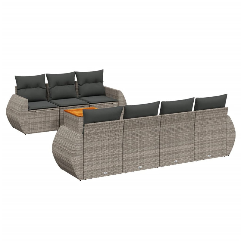 Ensemble de canapé de jardin Vidaxl
