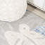 Tapis intérieur / extérieur gris clair / bleu marine Etolin-69807597