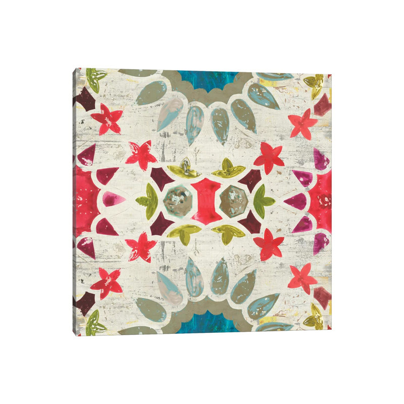 Folky IV by Aimee Wilson - Wrapped Canvas Print, 30.48 cm H x 30.48 cm W