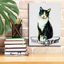  «Watercolor Cat On Table E» par Jean Plout, art mural sur toile-946984633