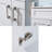 Dinorah 24" Modern Freestanding Single Bathroom Vanity Set-688757019