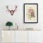 Pink Anemone Rose by Pierre-Joseph Redoute - Picture Frame Painting Print-55583453-55583452