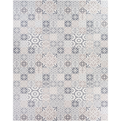 Akkar Vinyl Geometric Indoor Rug
