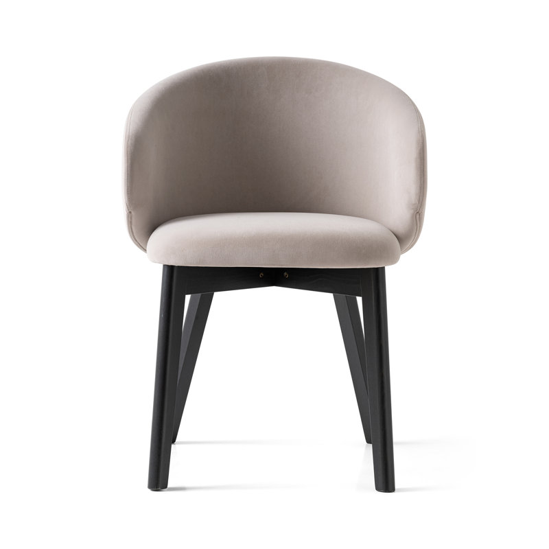 Fauteuil Tuka, Sable, Graphite