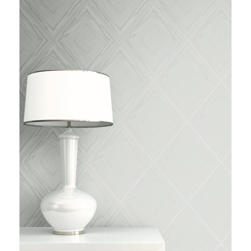 Gothenburg 10.05m x 53cm Wallpaper Roll, Silver/Grey