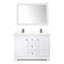 Meuble-lavabo double autoportant 48 po avec plateau en quartz Avery-98210846-98210847-98210850