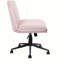 Fauteuil à dossier rose sportif