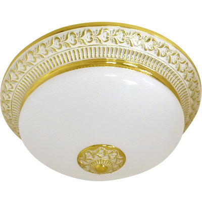 Fosdick Glass Semi Flush Mount