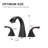 2-Handle Bathroom Sink Faucet With Drain-121290938