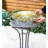 Glass Birdbath
