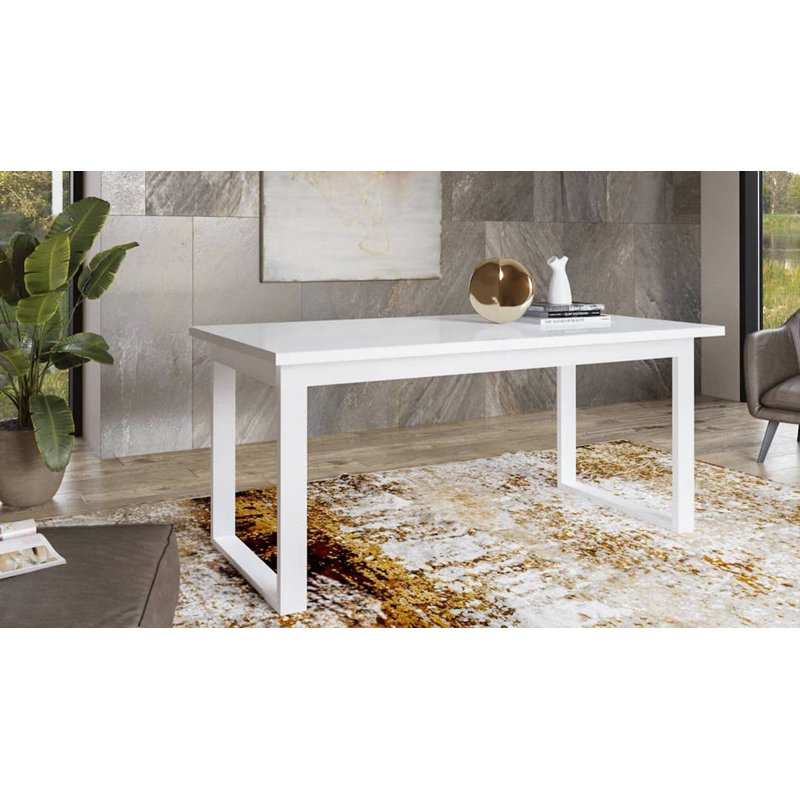 Jefson Dining Table, White