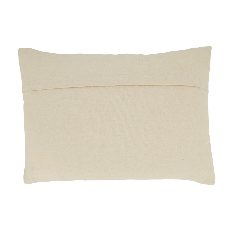 Saro Dorothea Collection Striped Cotton Pillow Cover