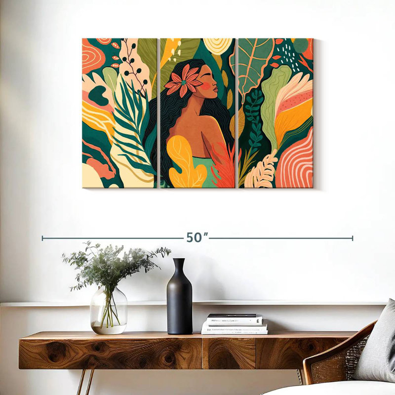 Leisha Wild Boho Latina I, 24" H x 38" W