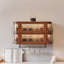 Armoire de rangement murale en bois de buis massif American Luxury Style-947792227