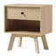 Table de chevet 1 tiroir Mid-Century-1461577581
