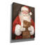 «Checking It Twice Santa» par Ashley Bradley, art mural sur toile