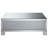 Mousam Contemporary Finish - Raymonde Rectangular Mirrored Acrylic Coffee Table Silver
