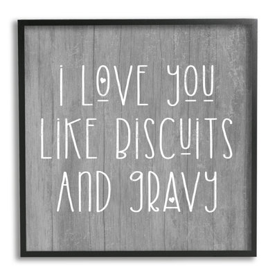 Biscuits et sauce romantique Southern Country