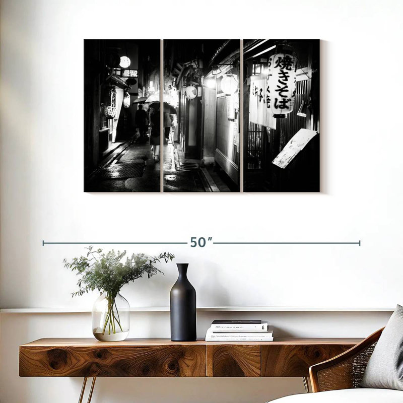 Sireci Street Life Kyoto I, 24" H x 38" W