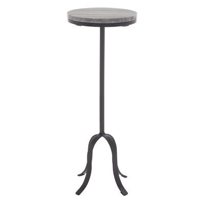 Hikko Marble Top End Table
