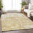 Premium Machine Washable Prisco Gold Rug-112171442