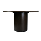 Kersten 54 In. W Round Wood Pedestal Dining Table
