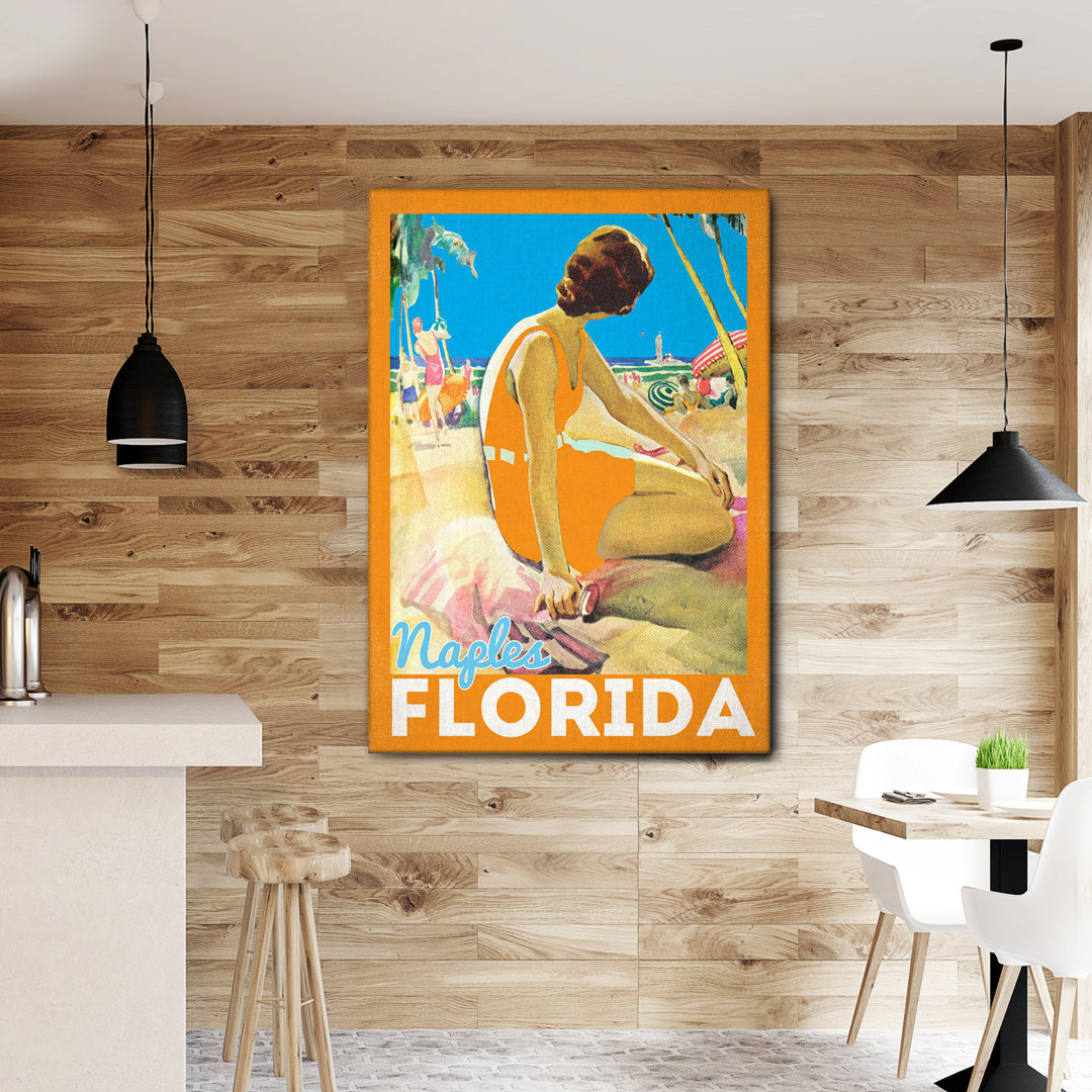 Leinwandbild Poster Naples Florida