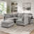 Chenille gris