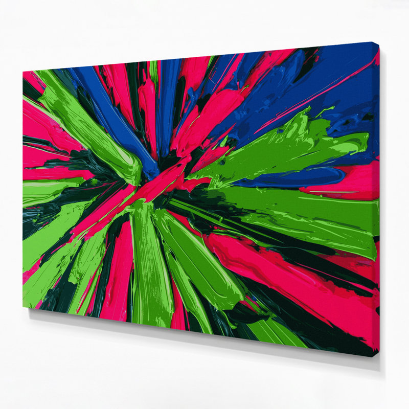 Neo Expressionism 81 Gray Canvas Wall Art