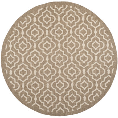 Tapis d'intérieur / extérieur à motif géométrique Herefordshire Performance