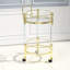Chariot-bar en acier inoxydable