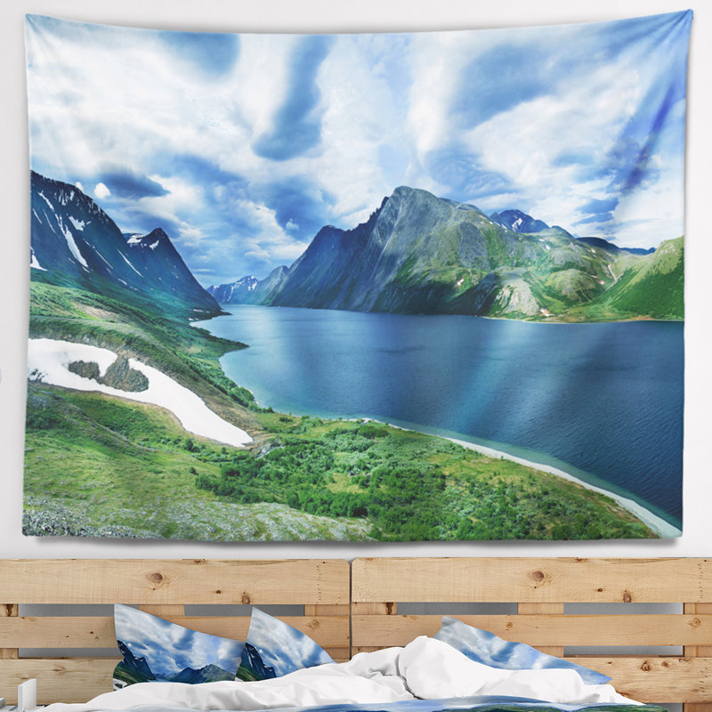 Polyester Tapestry, 78" H x 92" W