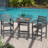 2-Person HDPE Outdoor Oversize Sturdy Bar Set-997284407