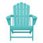 Chaise Adirondack en poly résistant aux intempéries avec table d'appoint Lucus-997433811
