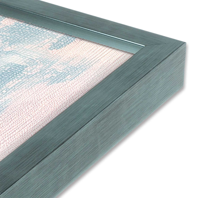 «Bridging Hues», impression encadrée sur papier par Azure Artisanal Studio, Ciel électrique, H 17 po x l 13 po x P 1,375 po