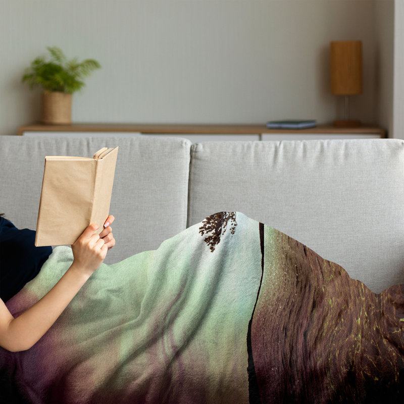 Hand Woven Throw Blanket, 70" x 90"