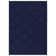Navy Nasturtium Cut-loop Trellis Area Rug by