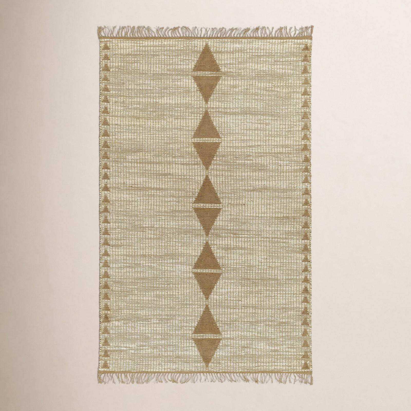 Castlewood Handmade Jute / Sisal Yellow Rug, Rectangle 8' x 10'