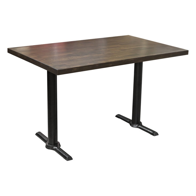 Sophia Rectangle 48" L x 30" W Table, Dark Brown