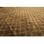 Tapis tibétain en laine noué à la main brun clair olive 9 pi 8 po x 13 pi 8 po