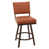 Molten Bronze Finish & Saddle Brown Leatherette selected