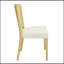 Ensemble de 2 chaises de salle à manger en rotin sans accoudoirs, alliant style Mid-Century et confort moderne pour un repas élégant-769551636